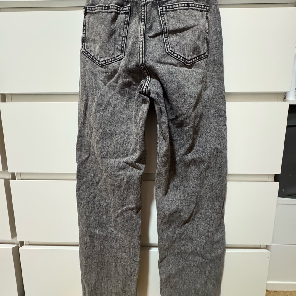 Shein women’s cute black/grey jeans